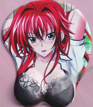 Hot Japanese Anime High School D×d 3d Mouse Pad Sexy Big Soft Breast Mousepad