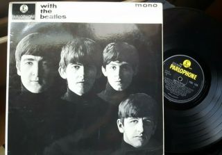 Beatles With The Beatles Uk Mono Parlophone Pmc 1206 E.  J.  Day 5n /6n