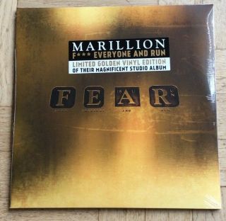 Rsd 2017 - Marillion - F.  E.  A.  R.  - 2 X Gold Vinyl Lps - /