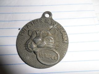 Vintage Key Ring Attachment Humble Put A Tiger In Your Tank Numbered For Return