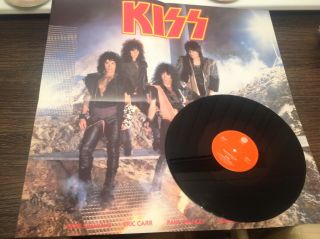 Kiss - Heavens On Fire,  2 Ep 12 ",  Poster Rare