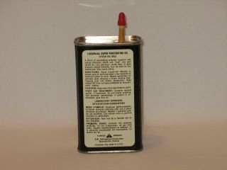 Vintage Whiz Loosen - All Penetrating Oil Handy Oiler Tin - English & French 3