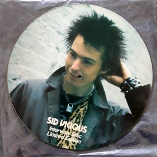 Sid Vicious Interview Disc Limited Edition Sex Pistols Interview Lp