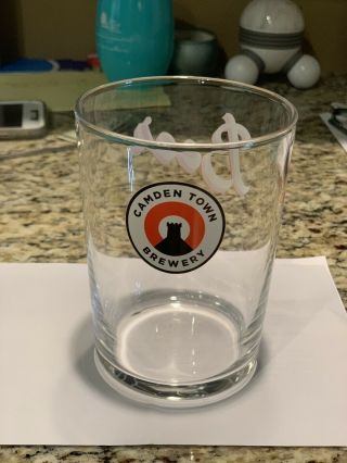 Camden Town Brewery Jack Pint Glass Unusual
