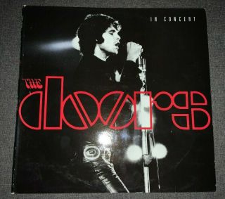The Doors In Concert Lp Vinyl 1991 Rare Live Compilation