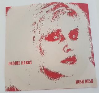 Blondie Debbie Harry Rush Rush 7 " Ps Promo Peeruvian Rare