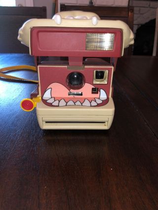 Vintage Polaroid Taz Looney Tunes Tazmanian Devil Instant 600 Camera With Strap 6