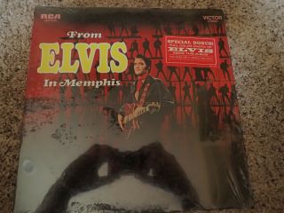 Lsp - 4155 From Elvis In Memphis W/photo And Sticker M/nm/nm.  Released In 1969.