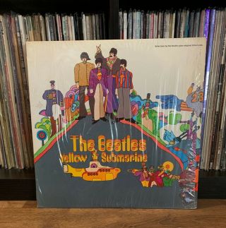 The Beatles Yellow Submarine 1st Pressing Apple Lp In Shrink Wrap