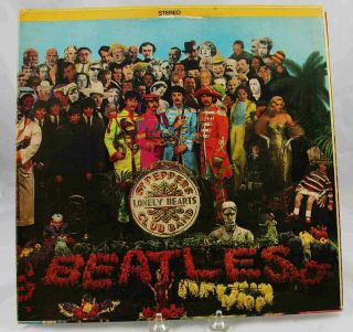 The Beatles Sgt.  Peppers Lonely Hearts Club Band Vinyl Lp Smas - 2653 1967
