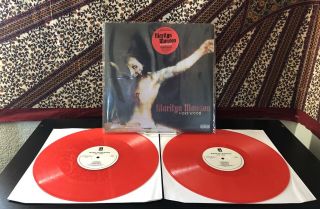 Marilyn Manson Holy Wood Eu 2019 Limited Edition Double Red Vinyl Record