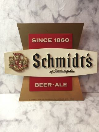 Vintage Schmidt’s Beer Sign