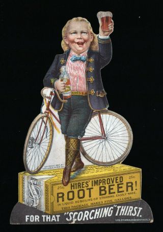 1880s Stand - Up Trade Card - Hire 