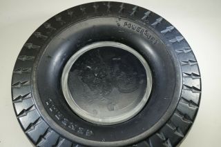 Vintage Tire Ashtray General Power Jet Fay & Driscoll Inc.  Lowell Mass. 4