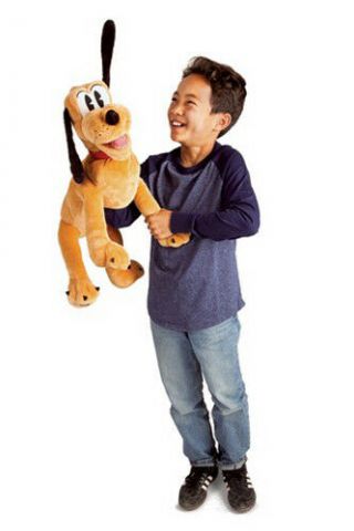 Folkmanis Disney Hand Puppet Soft Plush Toy Pluto Puppy Dog Stuffed Animal
