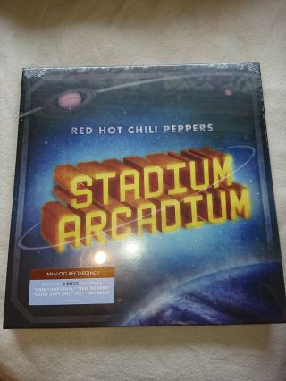 Red Hot Chili Peppers Stadium Arcadium 4 X Vinyl Lp Box Set &