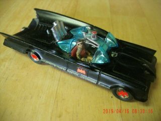 vintage Corgi Batmobile diecast toy 1/43 scale 8,  w/figures 4