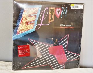 Elton John Rare Edition Triple Vinyl Record Lp Deluxe Set The Red Piano