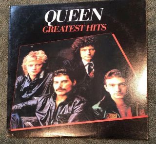 Queen Greatest Hits Vinyl Lp Record 1st Usa Ed.  1981 Elektra 5e - 564 Album