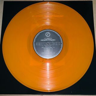 Joy Division,  Unknown Pleasures,  Orange Colored Vinyl,  Lp,  Import