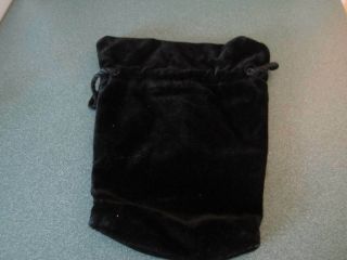 Crown Royal Black Velvet Bag with Big Boi Signature - DIY - Quilting - Coin Bag - Storge 2