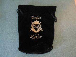 Crown Royal Black Velvet Bag with Big Boi Signature - DIY - Quilting - Coin Bag - Storge 4