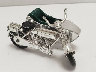 Matchbox Models Of Yesteryear No.  8 1914 Sunbeam Motorcycle Side Car Lesney Toy