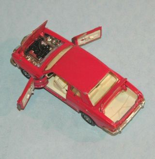 Corgi Toys Great Britain 1970 Bentley T Series 274 Pink Whizzwheels