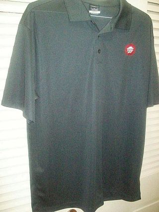 Pizza Hut Nike Golf Polo Short Sleeve Shirt Size Xl,  Grey,