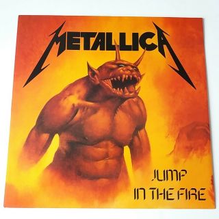 Metallica - Jump In The Fire - Vinyl 12 " Single Uk 1990 Press Nm/ex,