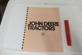 Vintage 1979 John Deere Tractors Brochure
