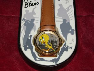 Armitron Looney Tunes Tweety Bird Mel Blanc Voice Wrist Watch in Case 2
