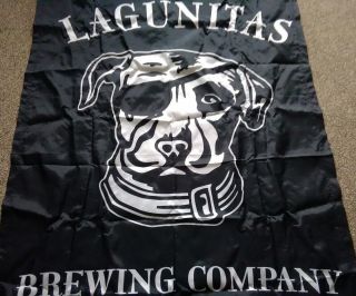 LAGUNITAS Brewing Company American Beer Dog Pirate Flag,  Banner - 2