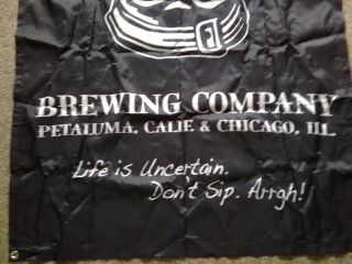 LAGUNITAS Brewing Company American Beer Dog Pirate Flag,  Banner - 3