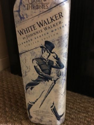 Johnnie Walker White Walker RARE GAME OF THRONES LIMITED EDITION | Empty Bottle 2
