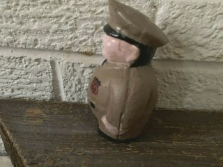 PHILLIPS 66 OIL GAS FILLING STATION ATTENDANT ADVERTISING CAST IRON COIN BANK 4