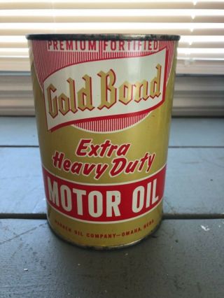 Gold Bond Motor Oil Qt Can