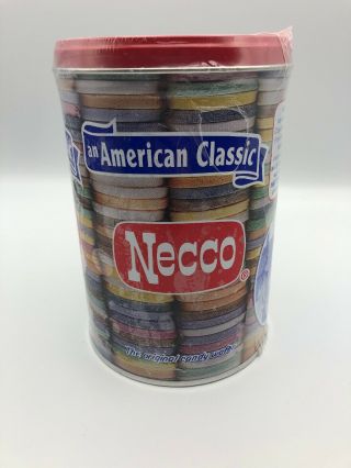 Necco American Classic Can Candy Vintage Tin Full Of Candy Wafer