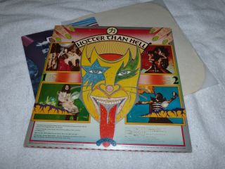 KISS HOTTER THAN HELL BLUE CASABLANCA LABEL W/RARE POSTER 2