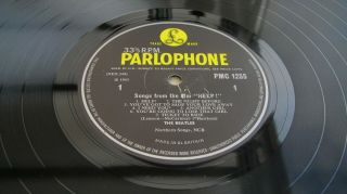 The Beatles Help 1965 Uk Lp 1st Press Mono Minus Audio - Hear