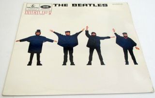 The Beatles HELP 1965 UK LP 1st Press MONO MINUS AUDIO - HEAR 6