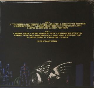 Batman / Return of The Joker NES Soundtrack Vinyl Purple LP Naoki Kodaka 2