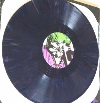 Batman / Return of The Joker NES Soundtrack Vinyl Purple LP Naoki Kodaka 4