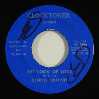 Dennis Brown " The Look Of Love " Reggae 45 Clocktower Mp3