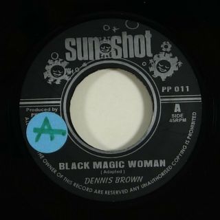 Dennis Brown " Black Magic Woman " Reggae 45 Sunshot Mp3