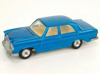 Vintage Dinky Toys No 160 Mercedes 250 Se Metal Car Meccano Ltd Made In England