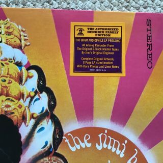 Jimi Hendrix - axis bold as love LP Legacy,  booklet 180 gram gatefold M/M 3