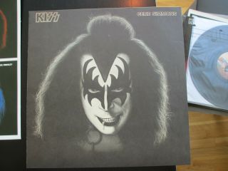KISS - GENE SIMMONS LP 1978 JAPAN VIP - 6578 VINYL RECORD w/OBI & POSTER 7