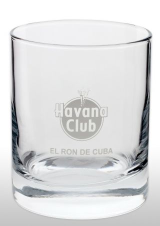 Havana Club Rum Tumbler Glass X 2 2