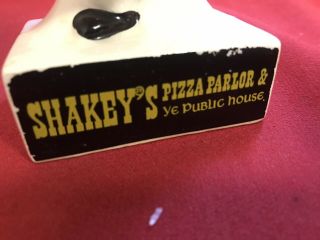 Vintage Shakeys Pizza Parlor Figural Chef Cook Ceramic Bank 3